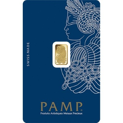 1g Gold Bar | PAMP Fortuna Veriscan